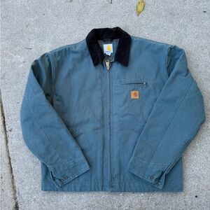 Vintage Carhartt J97 Detroit Hunter Green